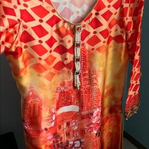 Paksitani silk kurti